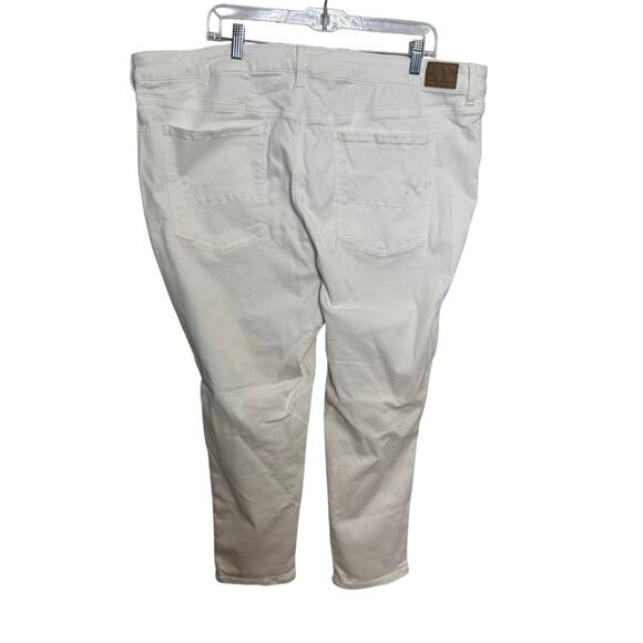 American Eagle Hi-Rise Jegging Women’s Size 24 Short White Next Level Stretch - Picture 2 of 15